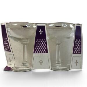 Vintage J.G. Durand Champagne Glasses Set of 4 Made in France 5.75 oz